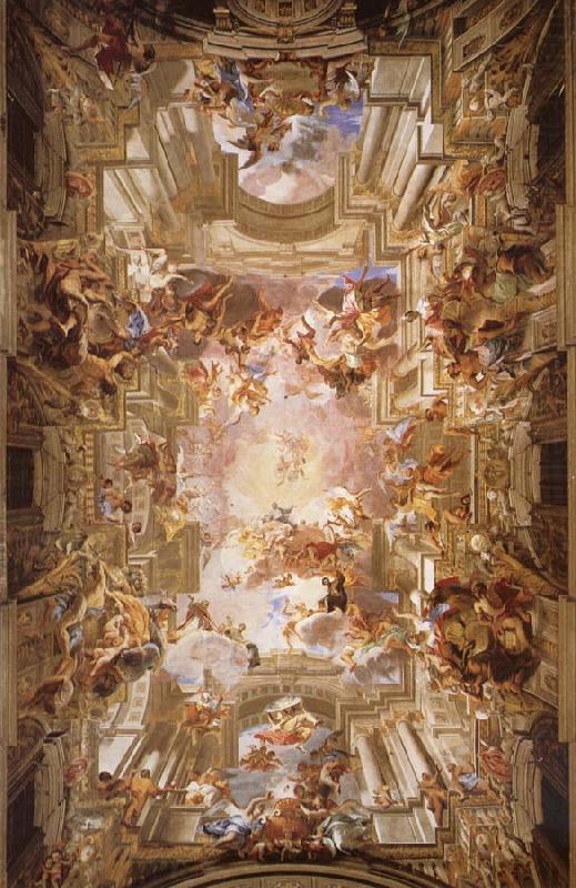 The apotheosis of St. lgnatius, Andrea Pozzo